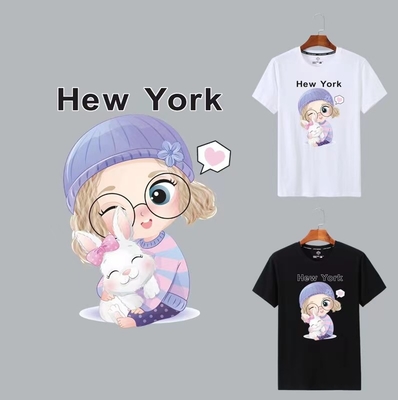 EpsonプリンターL1800のためのDTFの綿のTシャツのプリント用フィルムの熱伝達のフィルム