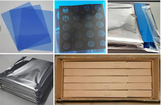 青いインクジェットX線フィルム メディカルドライフィルム A4 A3シート